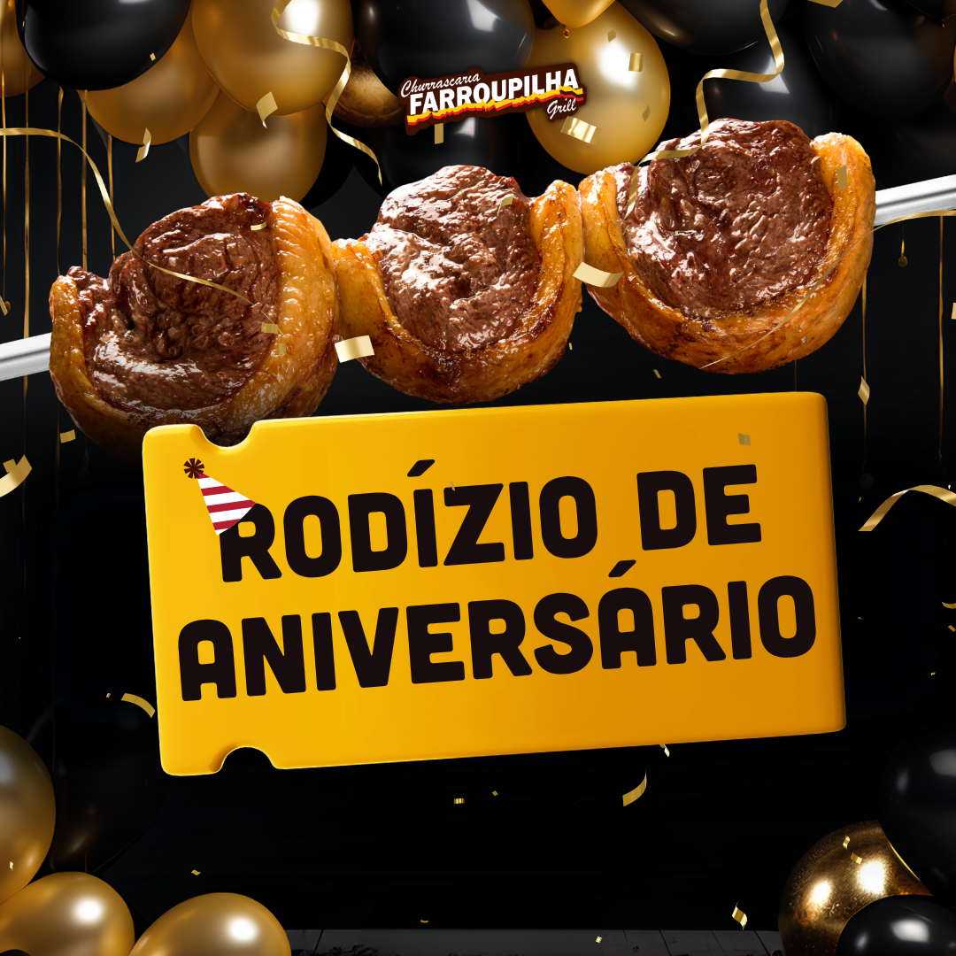 Rodízio de Aniversário - Aniversariantes e Convidados