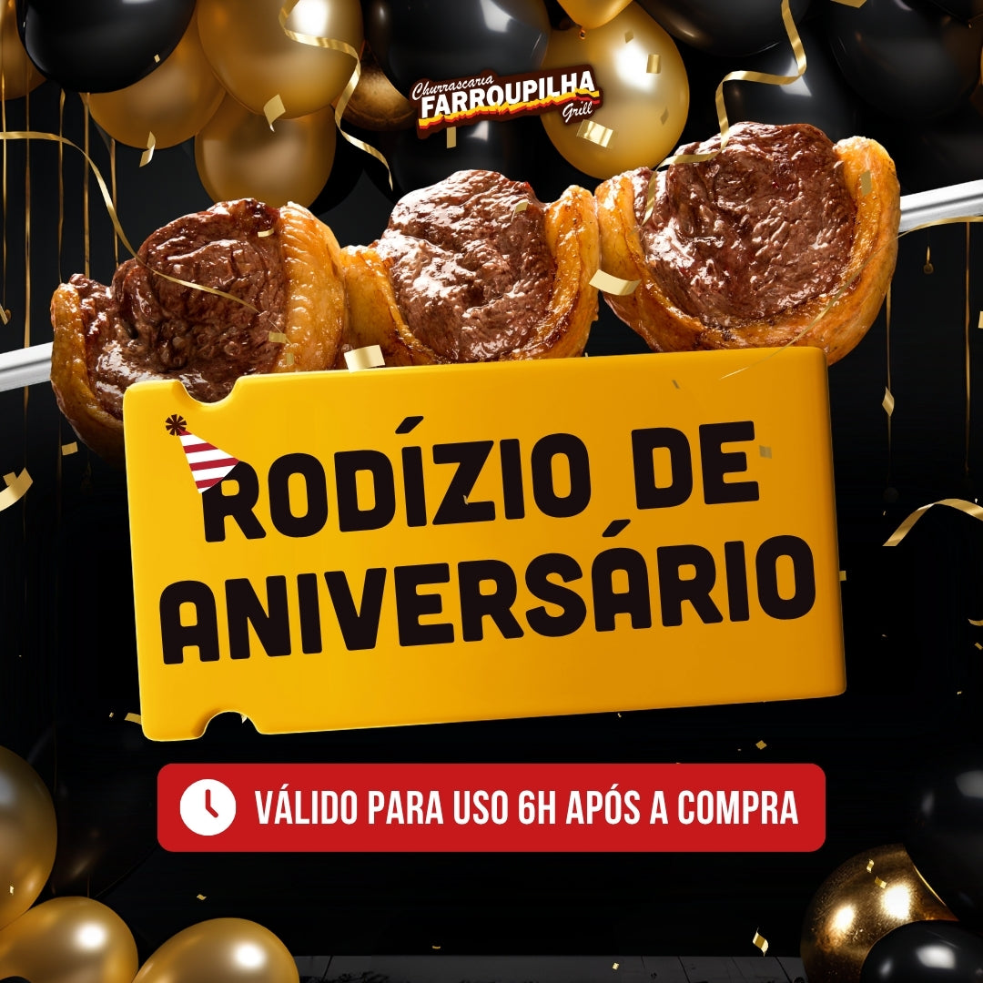 Rodízio de Aniversário - Aniversariantes e Convidados