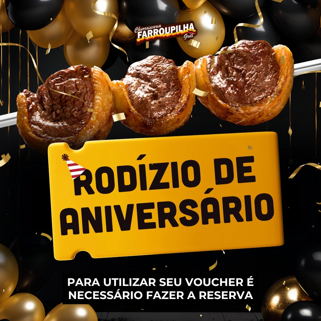 Rodízio de Aniversário - Aniversariantes e Convidados