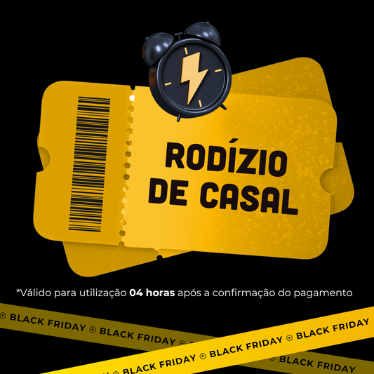 Rodízio Casal + 1 Sobremesa - Voucher Promocional