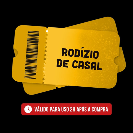 Rodízio Casal - Voucher Promocional